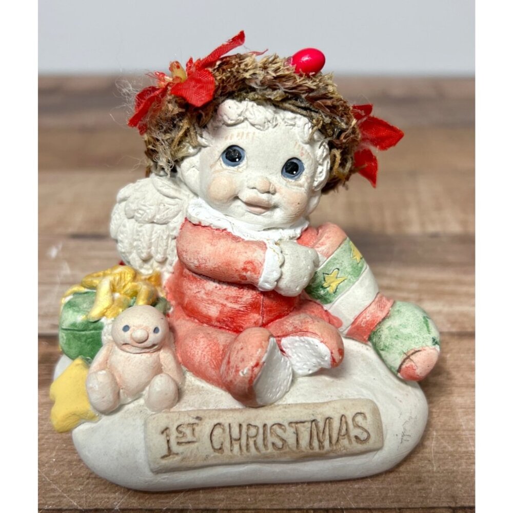 Dreamsicles Kristin 94 Babys 1st Christmas Figurine Cast Art